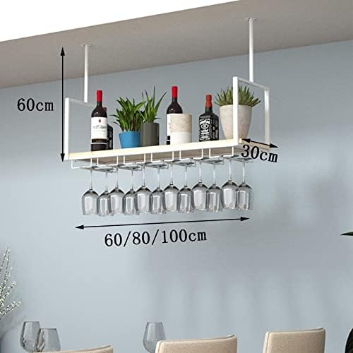 Suuim Ceiling Wine Glass Rack - Metal Display Stand
