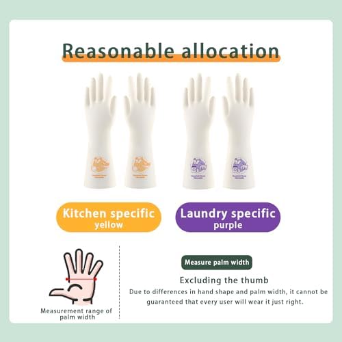 Klmfatsig Reusable Nitrile Gloves Set of Two