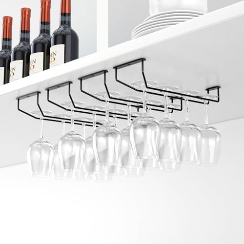 FOMANSH 14-Inch Wine Glass Holder Set of 4 1