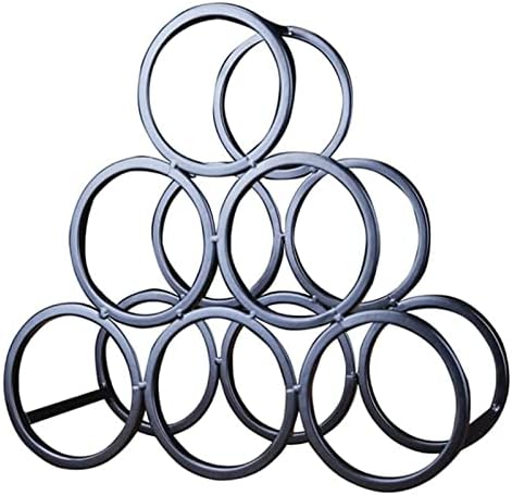 ALDEPO Vintage Iron Wine Goblet Wall Rack