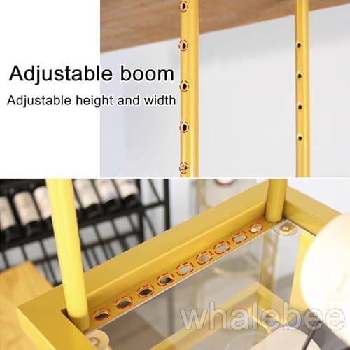 Whalebee Adjustable Wine Glass Rack for Home Storage