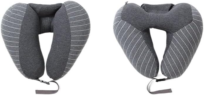 JIGUJISU Soft Pillow U-shaped Neck Support for Travel Home Office