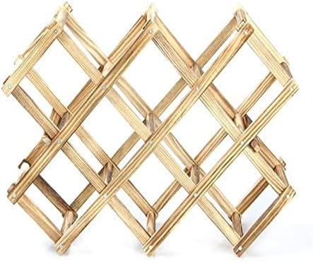 ALDEPO Tabletop Wine Rack with Stackable Design