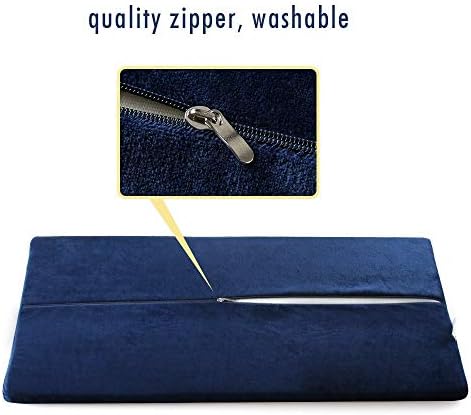 Cozy Hut Soft Memory Foam Lumbar Pillow for Back Pain Relief