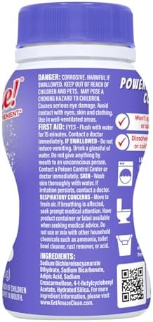 AMAZE Ultra Concentrated Bleach Tablets 6 Bottles Lavender Scent 1