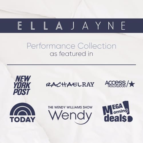 Ella Jayne Luxury Viscose Bamboo Pillow with Zipper and Carry Pouch