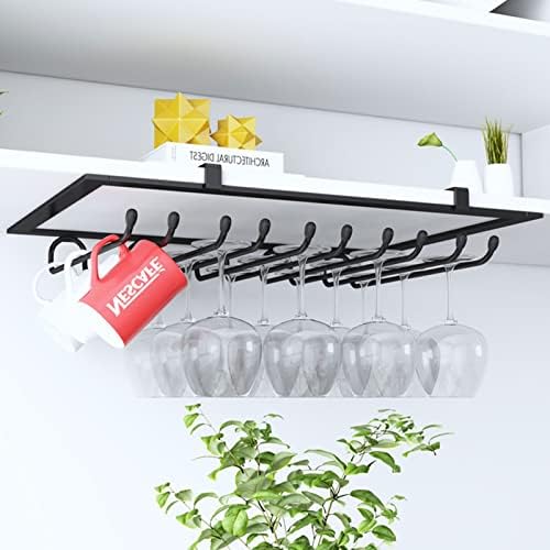 DTDMY Wine Glass Rack 50x23cm Stainless Steel Holder