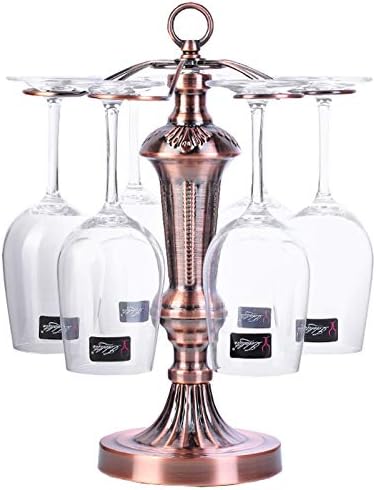 BOCbco Wall-Mounted Wine Racks with 6 Glasses Capacity