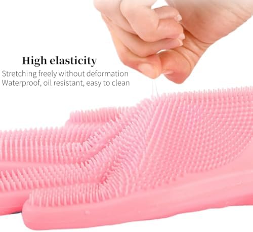 Beiqingyang Household Silicone Dishwashing Gloves