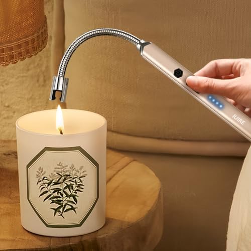 IUIRE Electric Candle Lighter USB Rechargeable Windproof