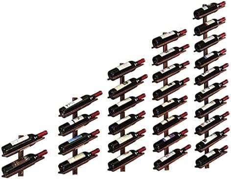 ALDEPO Wall-Mounted Wine Rack Bronze 2 Bottles