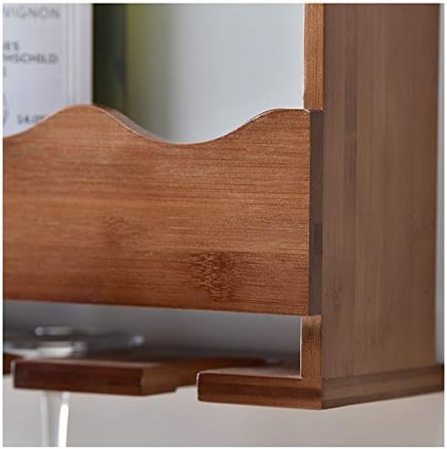 BOCbco Wooden Wine Rack Wall Mount