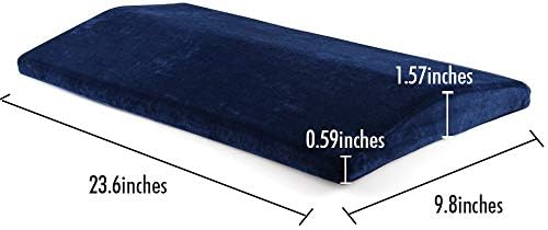Cozy Hut Soft Memory Foam Lumbar Pillow for Back Pain Relief