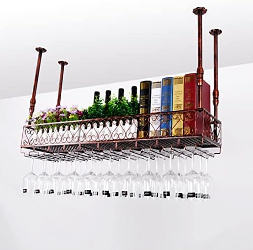 Adjustable Wall-Mounted Wine Rack with 100Cm Length