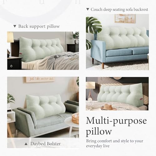 Homecozy Wedge Pillow for Bed Reading Back Support