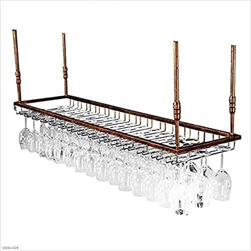 Vintage Rustic Wall-Mounted Wine Rack 1