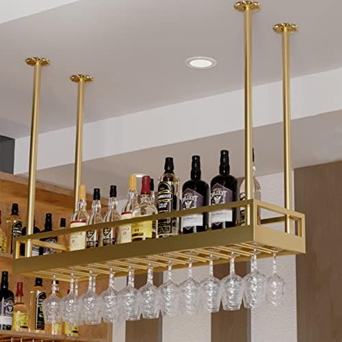Suuim Wine Glass Holder Ceiling Hanging Rack