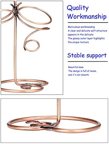 BOCbco Nordic Rustic Metal Wine Rack Holds 2 Bottles
