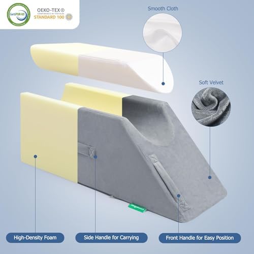 Adjustable Leg Elevation Pillow for Post Surgery Recovery