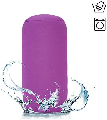 Nicoone Cushion Roll Throw Pillow - Purple
