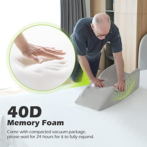 OasisCraft Leg Elevation Pillow with Handles