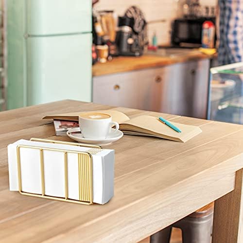 LITOPAK 200 Pack Gold Striped Paper Towels