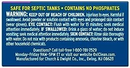 OxiClean Washing Machine Cleaner with Odor Blasters 4 Count