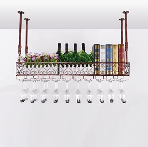 Adjustable Wall-Mounted Wine Rack with 100Cm Length
