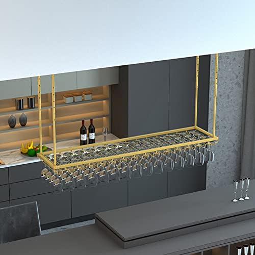 Adjustable Wine Rack Ceiling Holder for Kitchen and Bar