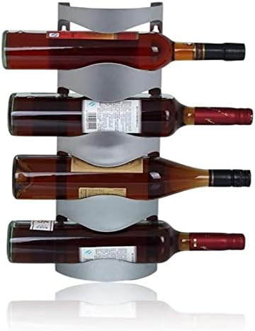 ALDEPO Stackable Wine Rack Wall Mounted Metal Storage Organizer