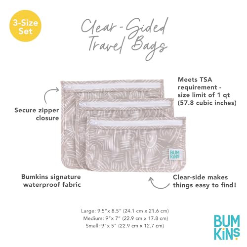 Bumkins Travel Bag Set of 3 Sizes TSA Approved 1