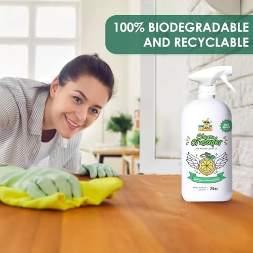 Clean Crusader 24 oz Natural Lemon Oil Cleaner