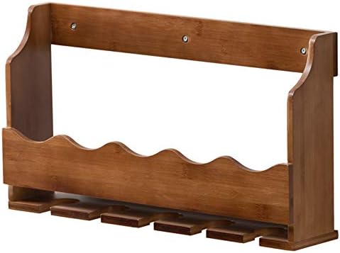BOCbco Wooden Wine Rack Wall Mount