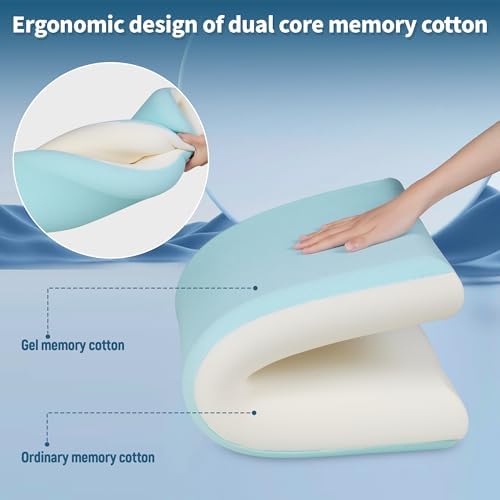 Otpermen Ergonomic Neck Pillow for Pain Relief and Sleep Support