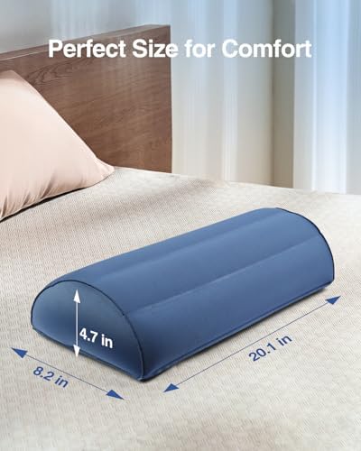 Luxtude Inflatable Leg Pillow for Back Side Sleep