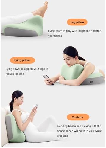 Ergonomic Support Cushion for Sleeping and Reading