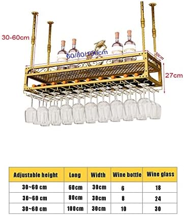 Adjustable 2-Layer Metal Wine Rack for Bar Kitchen Restaurant