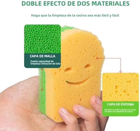 Spotless Sponge Comet Powder Cleanser 21 Oz Scratch-Free Cleaning Set