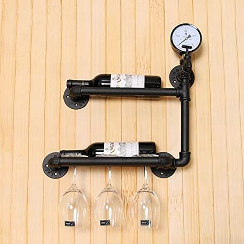 Pimex Vintage Industrial Wall-Mounted Wine Rack