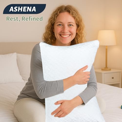 Ashena Adjustable Pillow with Cooling Bamboo Cover