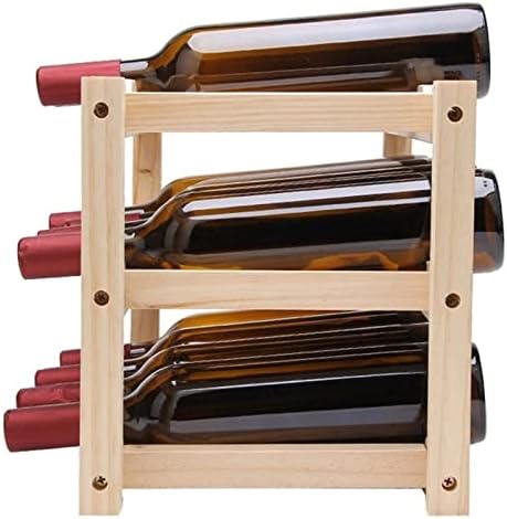 ALDEPO Wall-Mounted Wine Rack 12 Bottle Storage Stand 1