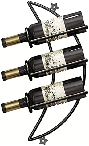 ALDEPO Wall-Mounted Wine Rack Set Dolphin Waves
