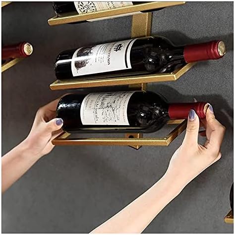 ALDEPO Wall-Mounted Wine Rack for Home and Kitchen