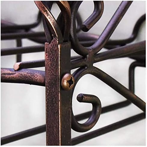 BOCbco Wall-Mounted Wine Rack with Goblet Holder