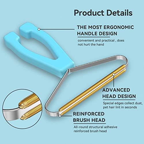 SOCCSO Pet Hair Remover for Carpets Furniture