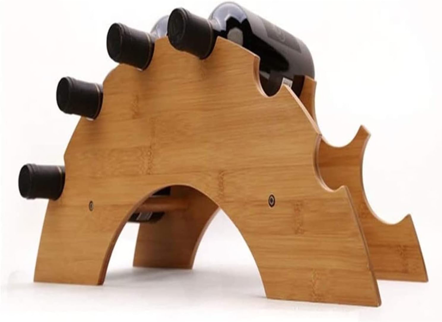 ALDEPO Wall-Mounted Wine Rack 6 Bottle Storage