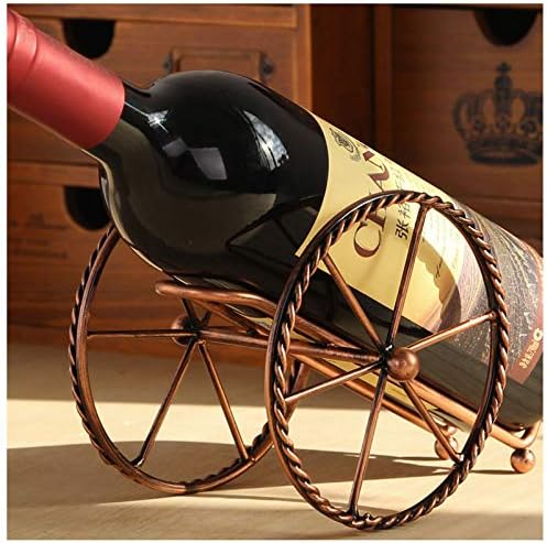 BOCbco Rustic Metal Wine Rack Holds 1 Bottle