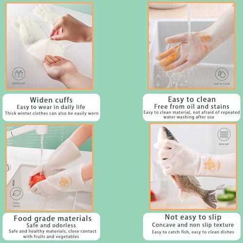 Klmfatsig Reusable Nitrile Gloves Set of Two
