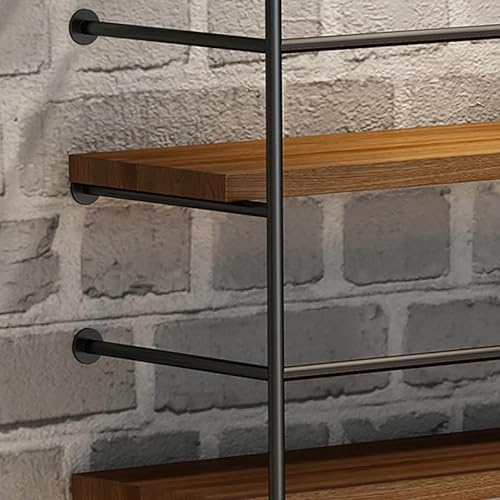47in Industrial Wall Wine Rack 3-Tiers