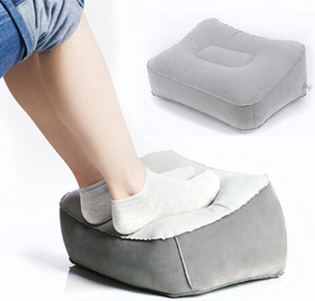 Coldchill Inflatable Leg Rest Pillow with Air Pump